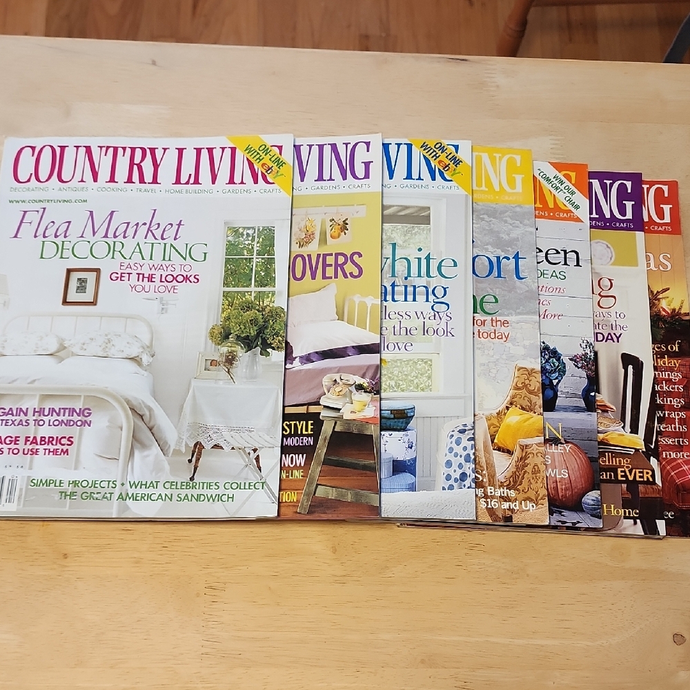 Magazine Collection 7 Country Living 2001